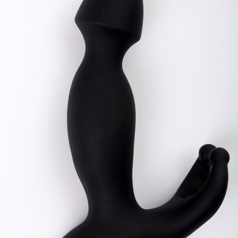 Вибромассажер черный для стимуляции точки G 47458-MM