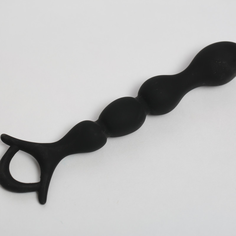 Анальный стимулятор черный 16 х 2 см 47479-MM