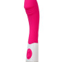 Вибратор силиконовый для стимуляции точки G 9 видов вибрации и пульсации, розовый 19х3,5см 47488-MM