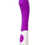 Вибратор силиконовый для стимуляции точки G 9 видов вибрации и пульсации, сиреневый 19х3,5 47491--MM