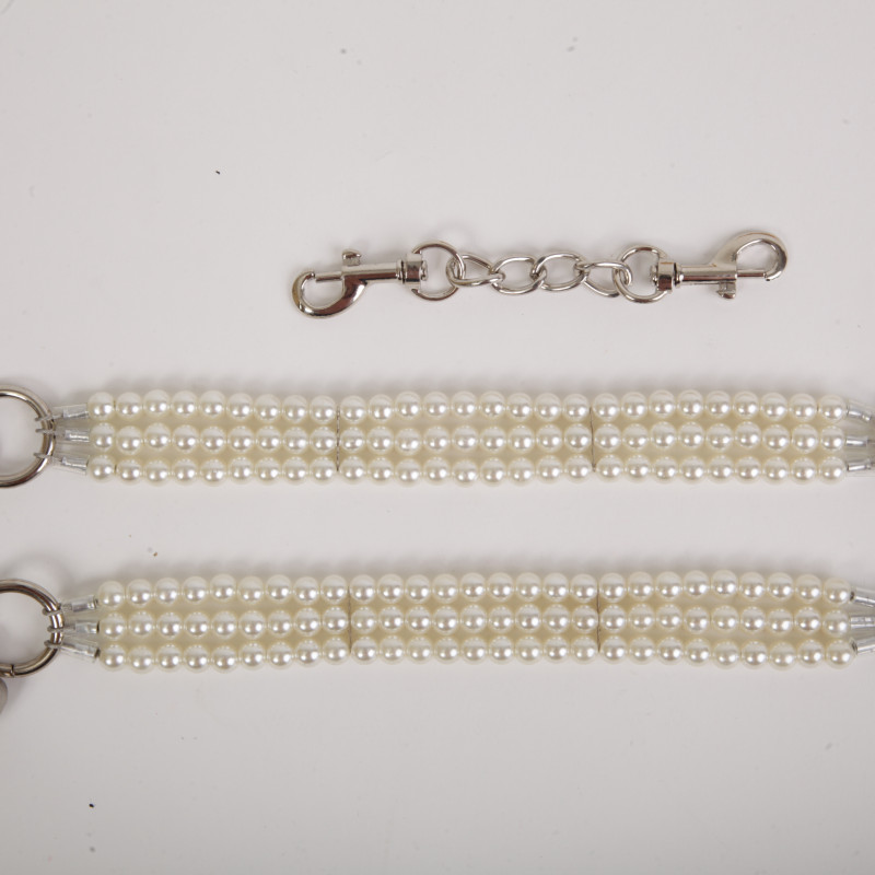 Наножники жемчужные белые 47500-2-MM