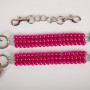 Наручники жемчужные фуксия 47501-1-MM