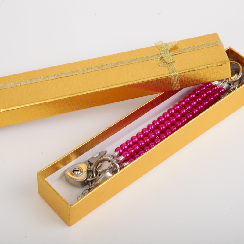 Наручники жемчужные фуксия 47501-1-MM