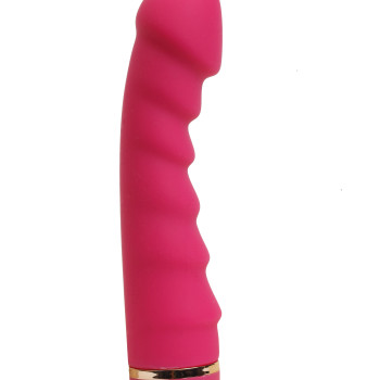 Вибратор силиконовый розовый 18х3,5, 20 скоростей вибрации 47522-MM