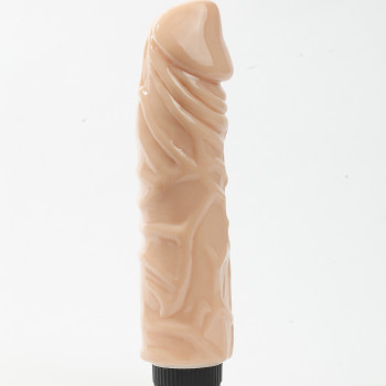 Вибратор реалистик с изогнутой головкой 22ч5 см электрический вибромассажер 47528-MM