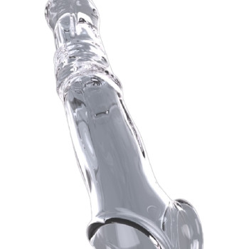 Вибронасадка рельефная с держателем мошонки, 17 х 3,4 см 47561-MM