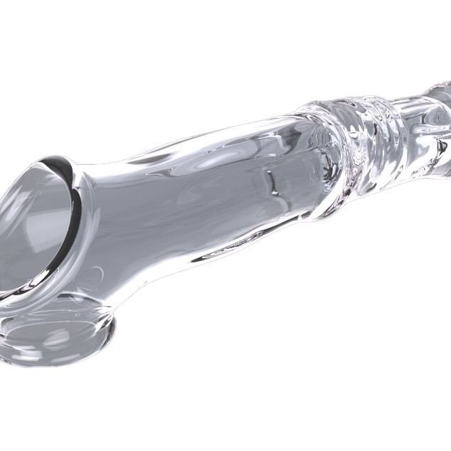 Вибронасадка рельефная с держателем мошонки, 17 х 3,4 см 47561-MM