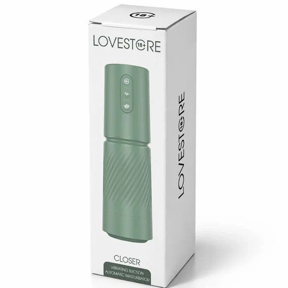 Вагинамастурбатор LOVESTORE Closer автоматическая с вибрацией и эффектом минета CLSR001G
