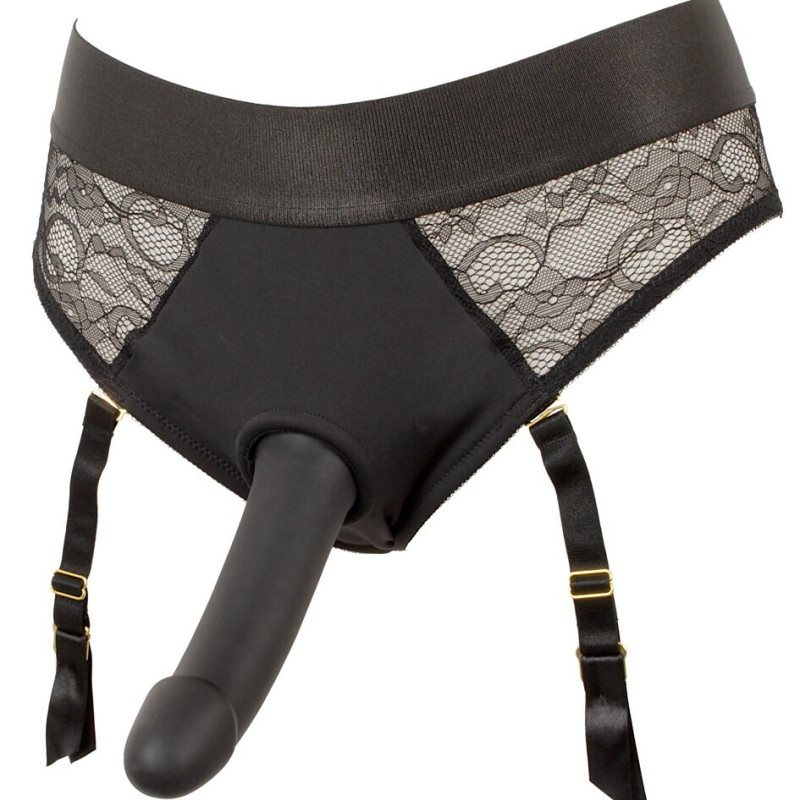 Страп-он комплект с кружевными трусами 500500ON