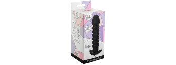 Анальная пробка с вибрацией Twisted Anal Plug Black (Батарейки ААА) 5007-03lola