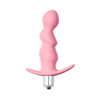 Анальная пробка с вибрацией Spiral Anal Plug Pink (Батарейки ААА) 5008-01Lola