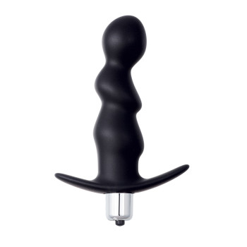 Анальная пробка с вибрацией Spiral Anal Plug Black (Батарейки ААА) 5008-03lola