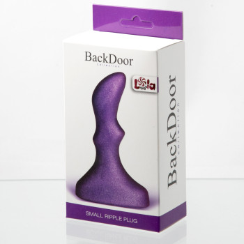 Анальный стимулятор Small ripple plug purple 510160lola