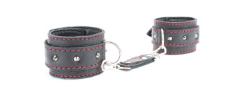 Наручники из натуральной кожи с шипами 51034ars