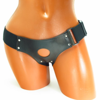 Трусики для страпона коричневые 52015ars