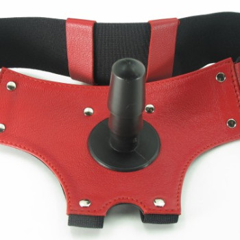 Трусики со штырьком для насадки красные 52017ars