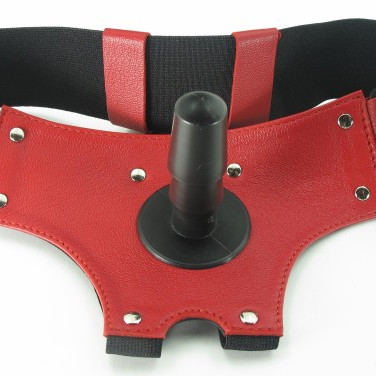 Трусики со штырьком для насадки красные 52017ars