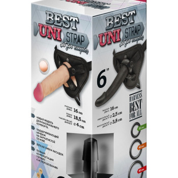 Пояс BEST UNI strap с 2 насадками 6