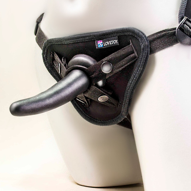 Страпон с двумя насадками UNI strap 7