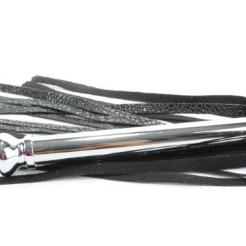 Плетка с металлической ручкой хвосты кож зам 54014ars