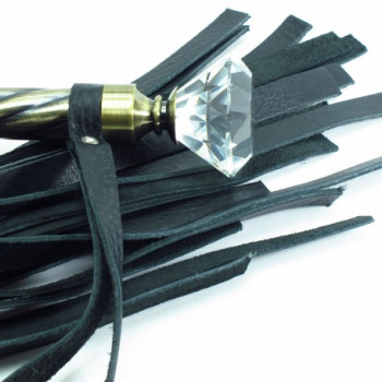 Плеть эксклюзивная с широкими хвостами 54021ars