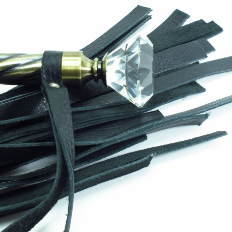 Плеть эксклюзивная с широкими хвостами 54021ars