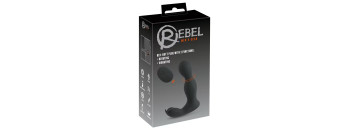 Анальная пробка с пультом и 2 функциями 5402255ON