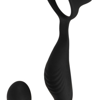 Стимулятор простаты и промежности с кольцом на пенис 540228ON