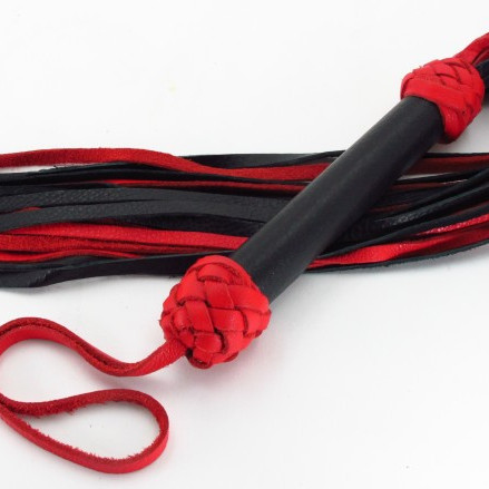 Плеть черно-красная Турецкие головы 54030ars