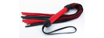 Плеть черно-красная с красной ручкой Турецкие головы 54031ars