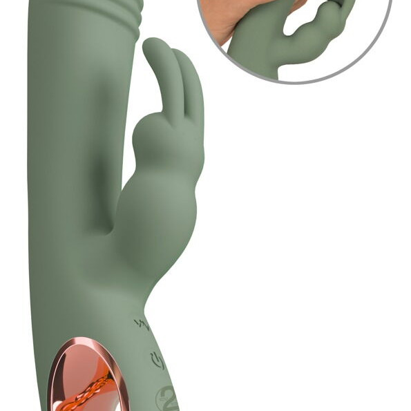 Тонкий вибратор Кролик Olive 5404509ON