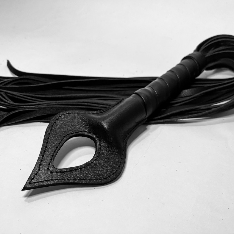 Плеть Пиковая Дама кожаная 54076ars