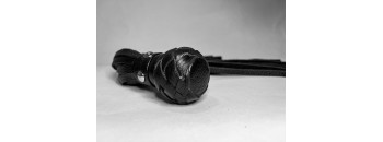 Плеть Генитальная из Натуральной Кожи Чёрная 54077ars