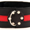 Ошейник черный с красным  55005ars