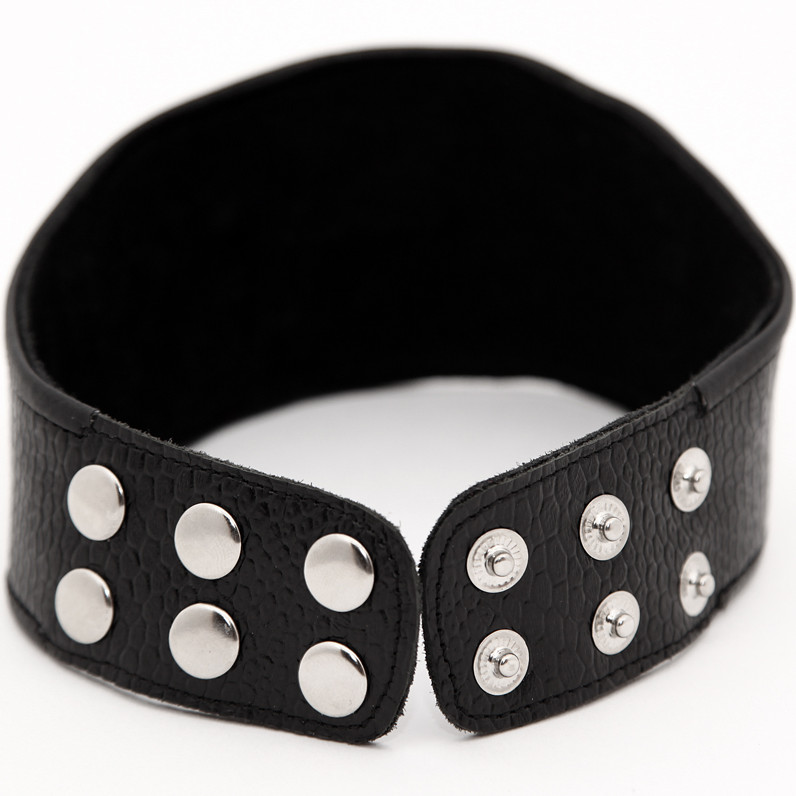 Ошейник кожаный с клепками 55006ars