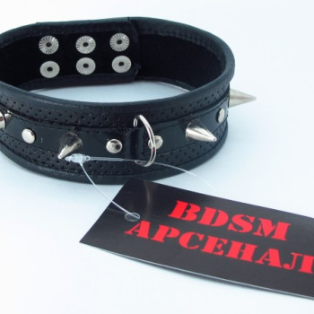 Ошейник с толстыми шипами 55014ars