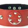 Ошейник красный с шипами 55017ars