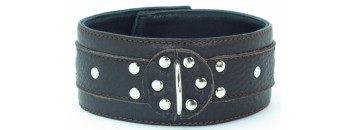 Ошейник из мягкой кожи 55029ars