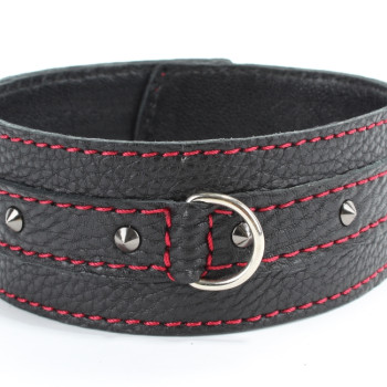 Ошейник из натуральной кожи с шипами PS queen size 55050ars