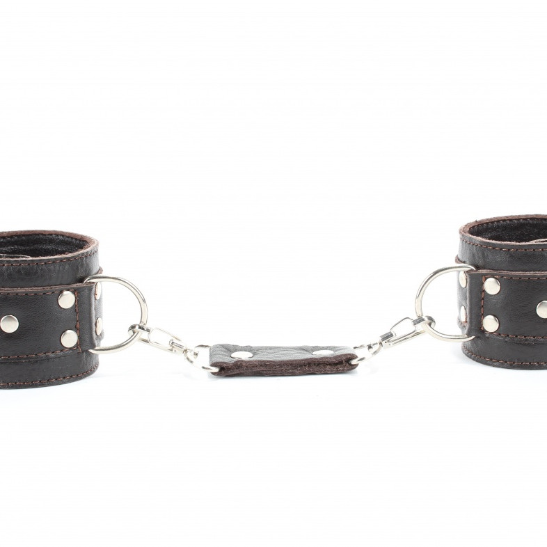 Оковы кожаные коричневые 56002ars