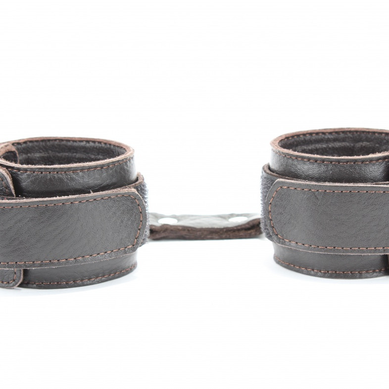 Оковы кожаные коричневые 56002ars