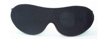 Маска из натуральной кожи коричневая двухсторонняя 58003ars