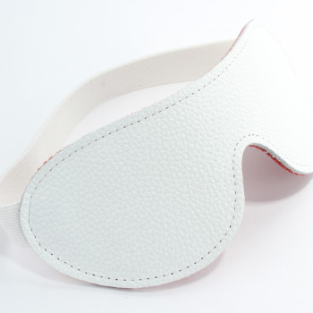 Белая маска из кожи 58009ars