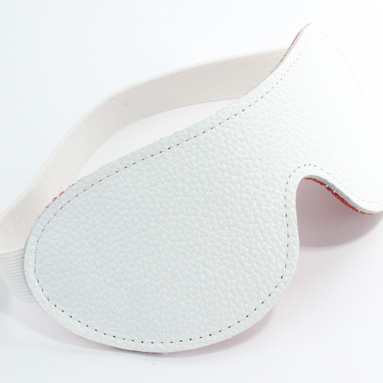 Белая маска из кожи 58009ars