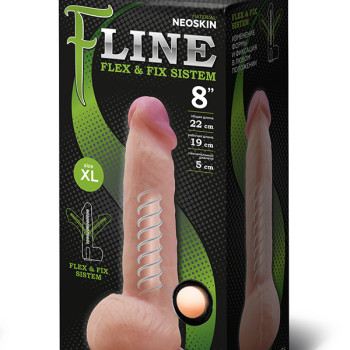 Фаллоимитатор неоскин на присоске 