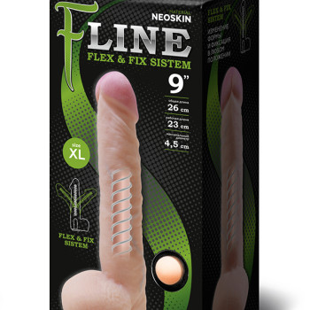 Фаллоимитатор неоскин на присоске 