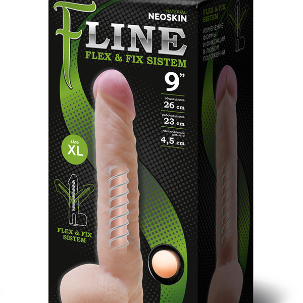 Фаллоимитатор неоскин на присоске 