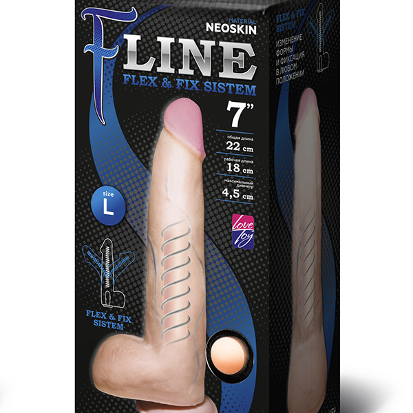 Фаллоимитатор неоскин на присоске 