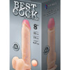 Фаллоимитатор неоскин на присоске BEST COCK 8