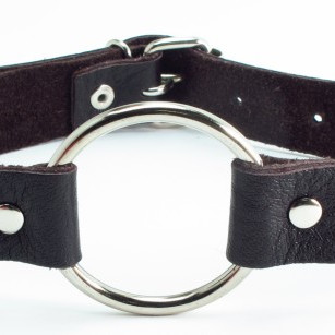 Кляп кольцо коричневый 60002ars